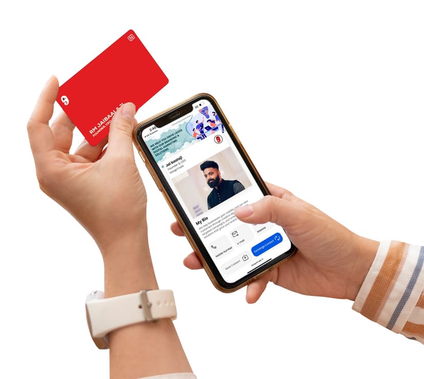 Tap to share demonstration